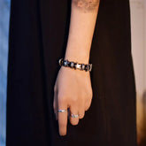 Vintage Stern Lederarmband